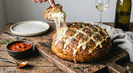 Oregano Cheese Pull-Apart Bread